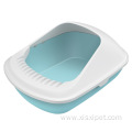 Manufacturers direct quicksand semi-enclosed cat litter box